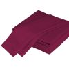 Luxurious Viscose from 100% Bamboo 4-Piece Sheet Set , Oeko-TEX Certified, Queen - Merlot