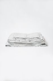 Omne Sleep 4-Piece Pewter Bamboo California King Hypoallergenic Sheet Set