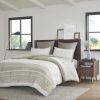 3 Piece Cotton Comforter Set with Chenille Tufting