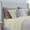 Premium 4-Piece Tencel Lyocell sheet Set, Silky Soft 100% Tencel, Oeko-TEX Certified, Queen - Crème