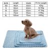 Dog Mat Cooling Summer Pad Mat For Dogs Cat Blanket Sofa Breathable