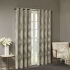 Ogee Knitted Jacquard Total Blackout Curtain Panel